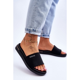 Pantuflas Mujer Plataforma Big Star LL274930 Negro 3