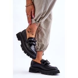 Zapatos Mocasines Piel Big Star LL274580 Negro 5