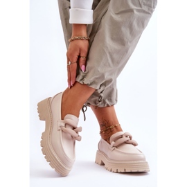 Mocasines de Piel Big Star Shoes LL274581 Beige 2 Mocasines de Piel Big Star Shoes LL274581 Beige 2