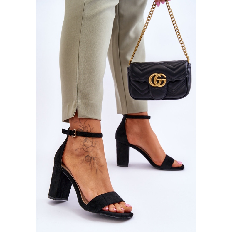 Sandalias Clásicas Mujer Ante Negro Passo 2