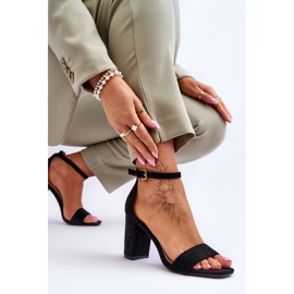 Sandalias Clásicas Mujer Ante Negro Passo 6