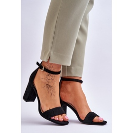 Sandalias Clásicas Mujer Ante Negro Passo 7