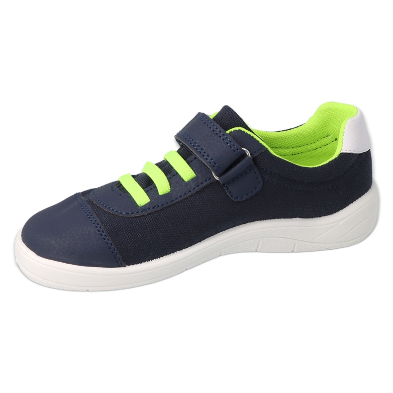 Befado deportivo infantil con velcro, azul marino y verde 451X004 3