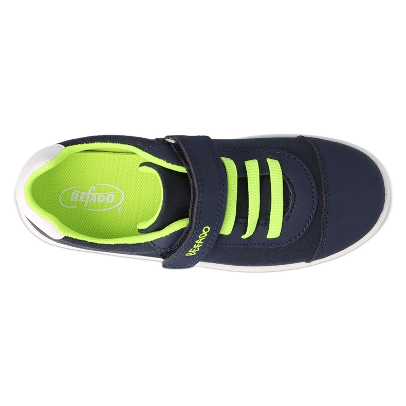 Befado deportivo infantil con velcro, azul marino y verde 451X004 2
