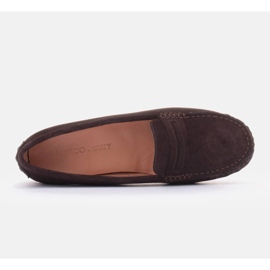 Marco Shoes Mocasines ante marrón 5