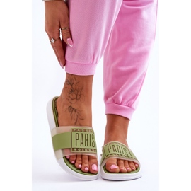 Pantuflas Sport Mujer Verde Amanecer 1