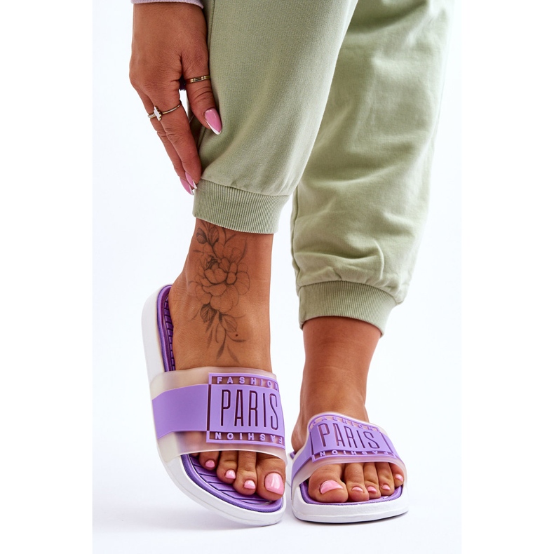 Pantuflas Deportivas Mujer Morado Amanecer púrpura 1