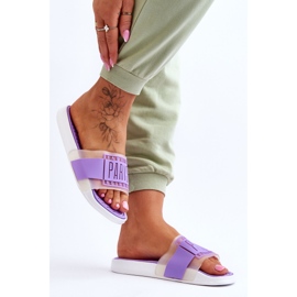 Pantuflas Deportivas Mujer Morado Amanecer violeta 5