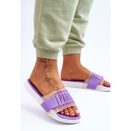 Pantuflas Deportivas Mujer Morado Amanecer violeta 3