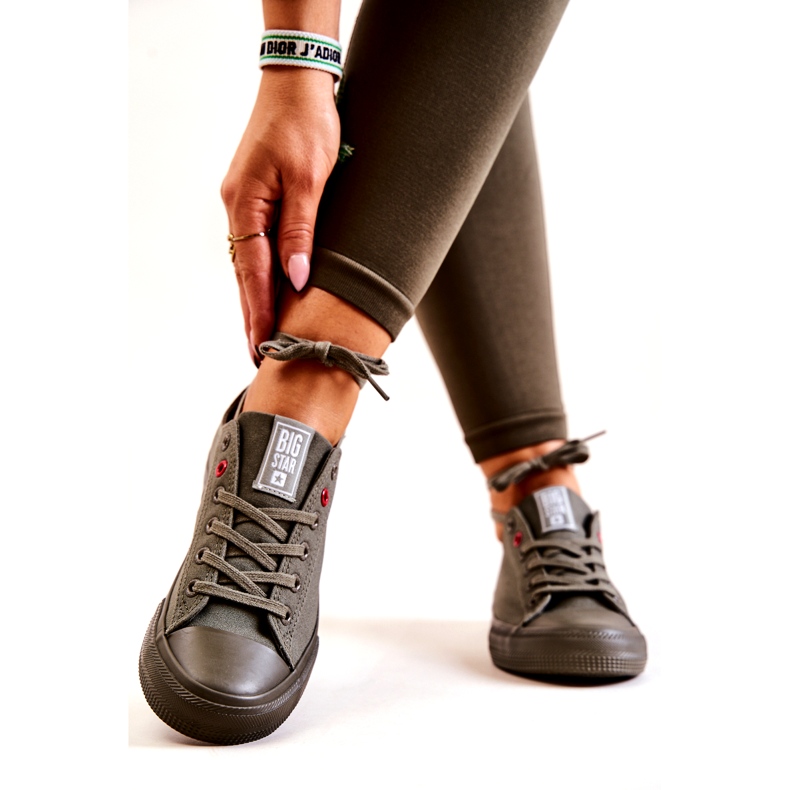 Zapatillas Bajas Big Star JJ274004 Caqui verde 3