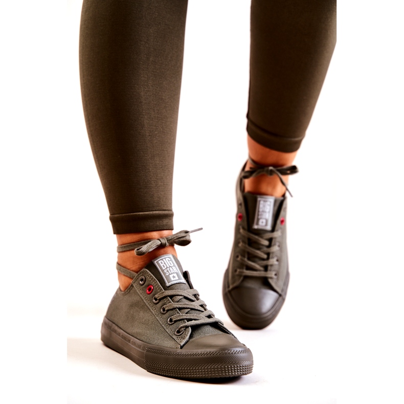 Zapatillas Bajas Big Star JJ274004 Caqui verde 5