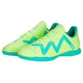 Botas de fútbol Puma Future Play It Jr 107204 03 verde verde 1