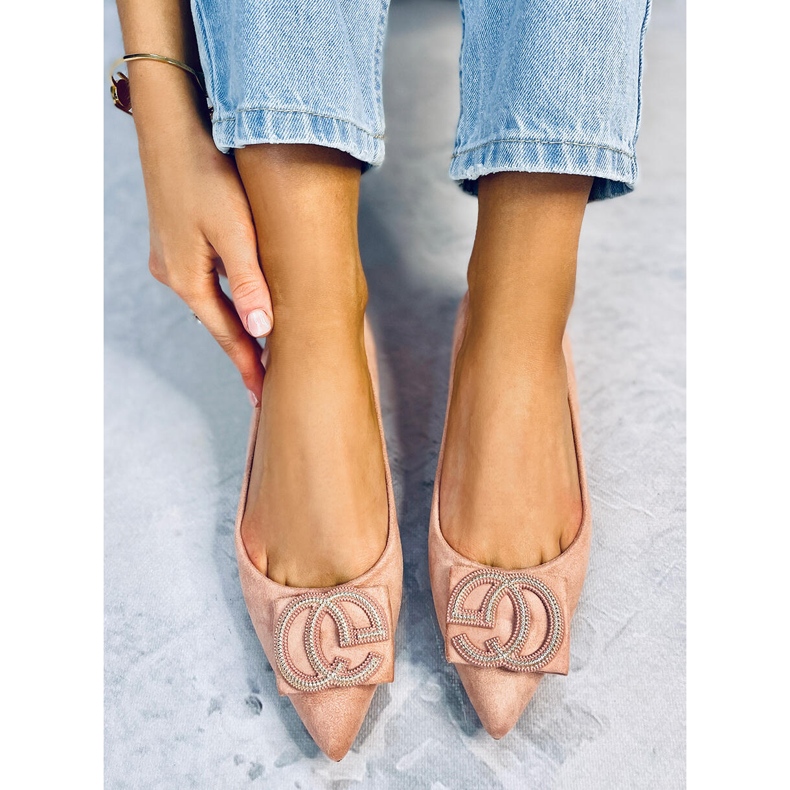 BM Bailarinas rosa almendra nariz FM3107A rosa 2