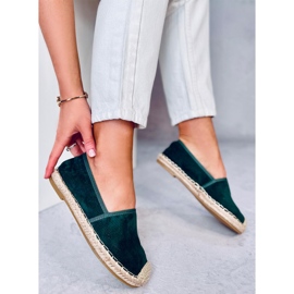 Alpargatas de mujer verdes M-515 DK.GREEN 5
