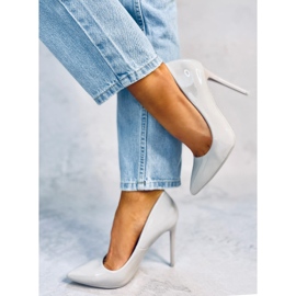 Grey Stilettos grises de mujer NF-50P Grey 4