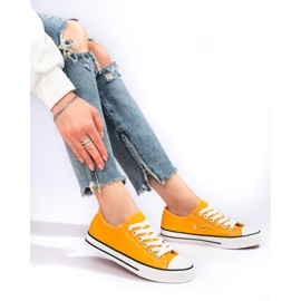 Zapatillas Shelovet clásicas amarillas amarillo 1