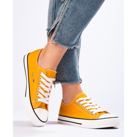 Zapatillas Shelovet clásicas amarillas amarillo 3
