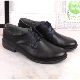 Zapato de vestir joven comunion negro Kornecki 6120 3