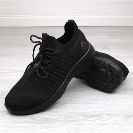 Deportivas sin cordones de hombre negras Big Star JJ174289 negro 3
