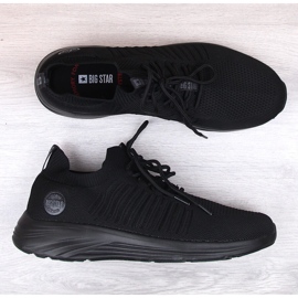 Deportivas sin cordones de hombre negras Big Star JJ174289 negro 4