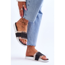 Pantuflas Sport Mujer Negro Amanecer 5