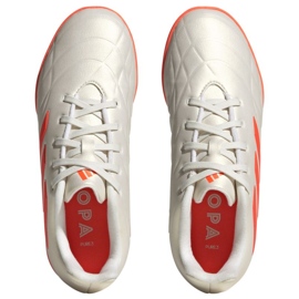 Adidas Copa Pure.3 Tf Jr GY9037 zapatos de fútbol blanco blanco 3