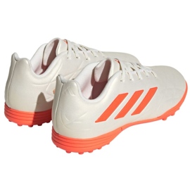 Adidas Copa Pure.3 Tf Jr GY9037 zapatos de fútbol blanco blanco 4