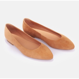 Marco Shoes bailarinas ligeras marrón 4
