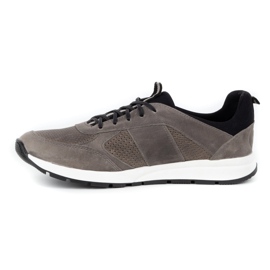 Polbut Zapato casual hombre piel 2111P gris 1