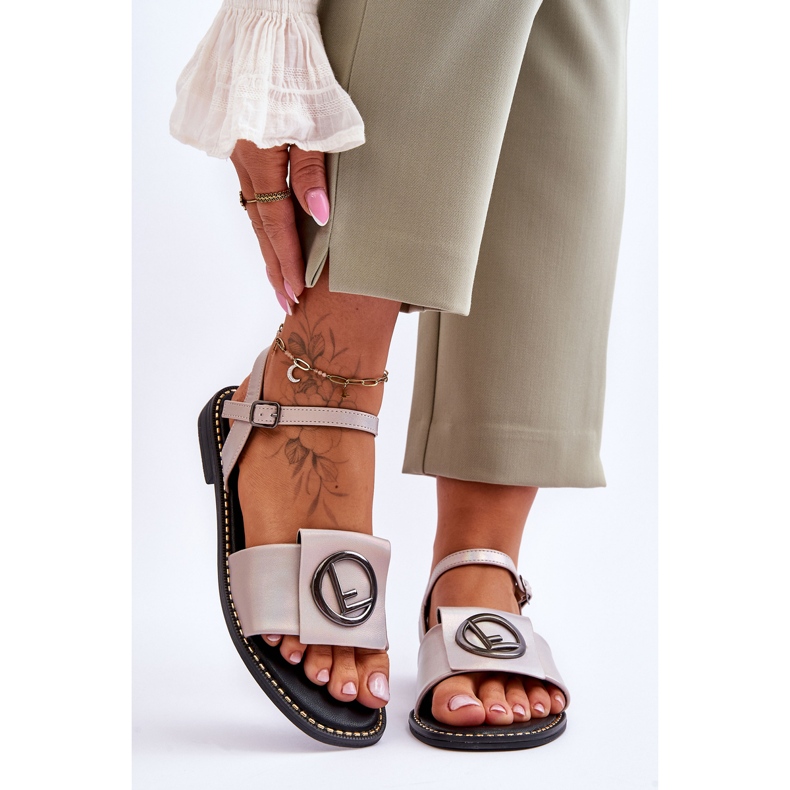 Sandalias Clásicas Mujer S.Barski KV-2775-45 Nude beige 1