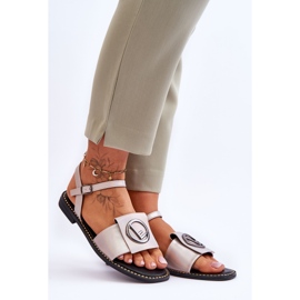 Sandalias Clásicas Mujer S.Barski KV-2775-45 Nude beige 6