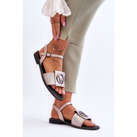 Sandalias Clásicas Mujer S.Barski KV-2775-45 Nude beige 5