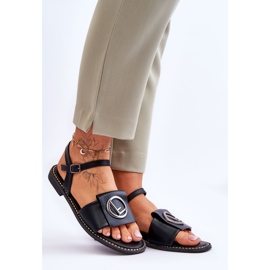 Sandalias Clásicas Mujer S.Barski KV-2775-45 Negro 6