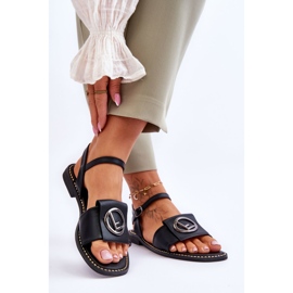Sandalias Clásicas Mujer S.Barski KV-2775-45 Negro 2