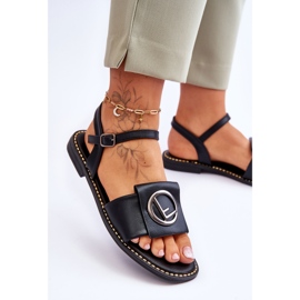 Sandalias Clásicas Mujer S.Barski KV-2775-45 Negro 3