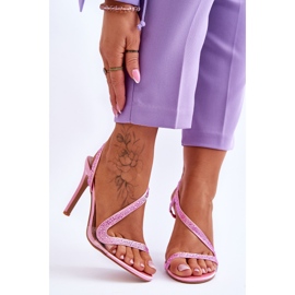 Elegante Slip-on Tacones Altos Colima Rosa rosado 1