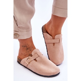 FJ1 Sandalias Ante Plataforma Corcho Beige Vellma 3