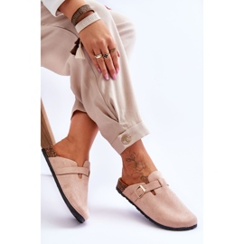 FJ1 Sandalias Ante Plataforma Corcho Beige Vellma 5