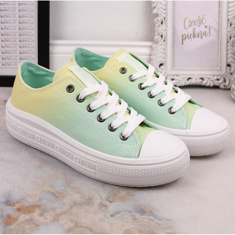 Zapatillas de mujer en la plataforma Big Star ombre LL274A186 multicolor 2 Zapatillas de mujer en la plataforma Big Star ombre LL274A186 multicolor 2