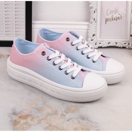 Zapatillas de mujer en la plataforma multicolor Big Star LL274A187 2