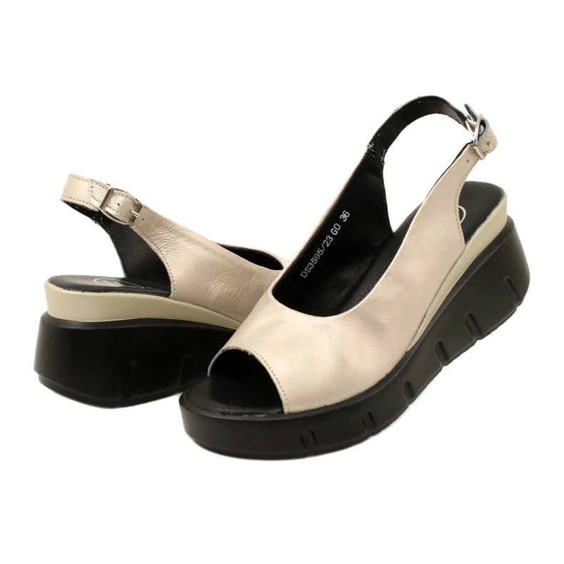 Sandalias Cuña Oro Filippo DS3595/23 GO dorado 4 Sandalias Cuña Oro Filippo DS3595/23 GO dorado 4