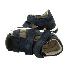 Evento Sandalias Velcro Miss Niño, Azul Marino 23DZ23-5909 6