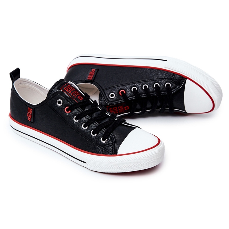 Sneakers Hombre Piel Big Star JJ174068 Negro 1