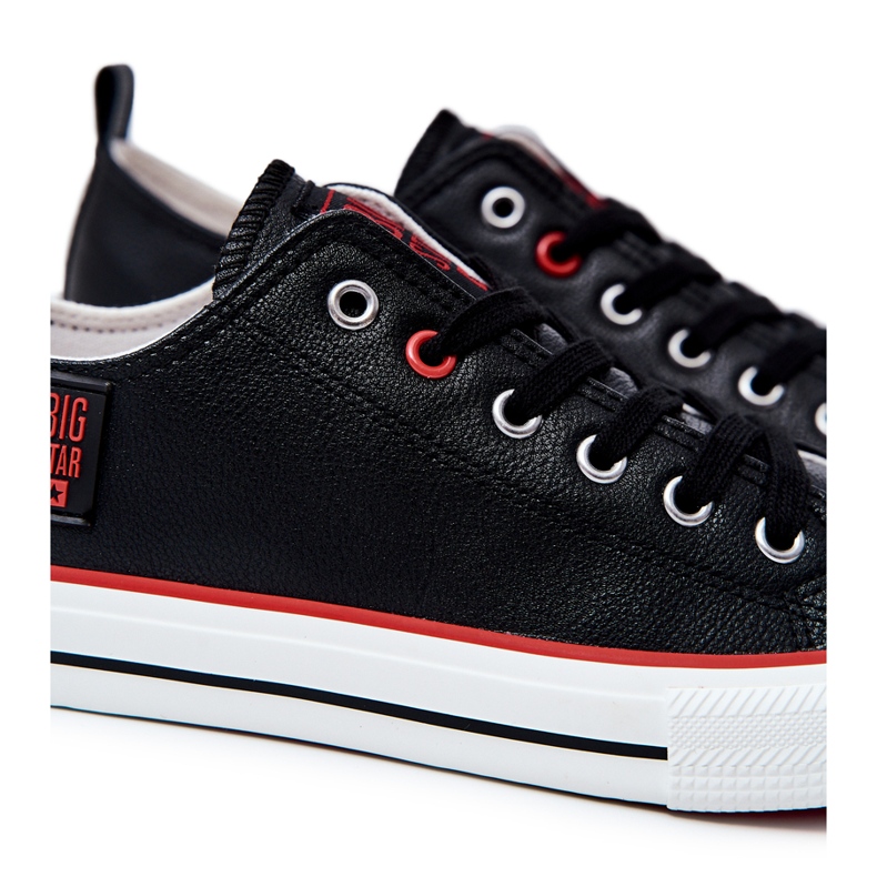Sneakers Hombre Piel Big Star JJ174068 Negro 5