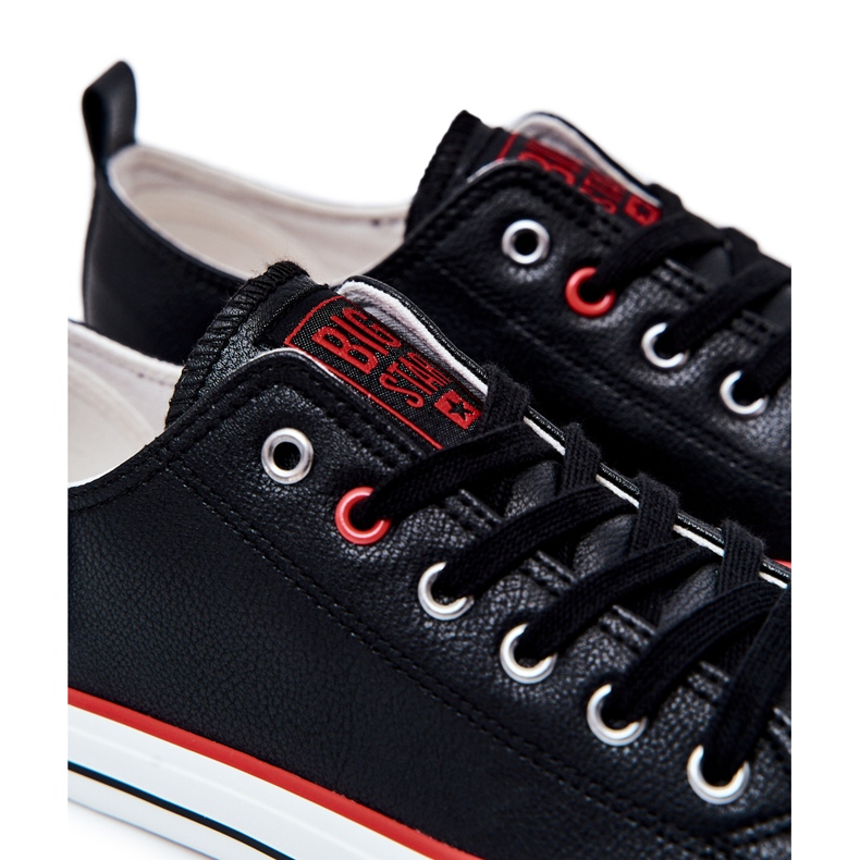 Sneakers Hombre Piel Big Star JJ174068 Negro 4