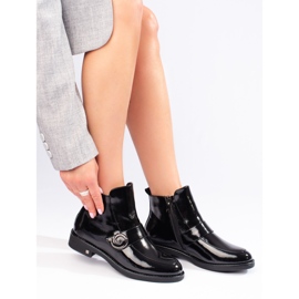 Botas negras de charol de W. Potocki negro 1 Botas negras de charol de W. Potocki negro 1