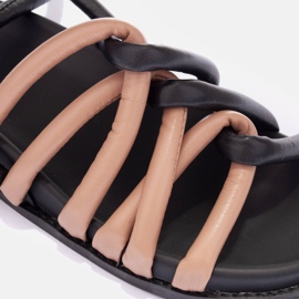 Marco Shoes sandalias Tubelare con tiras negro 3