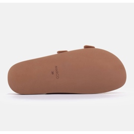 Marco Shoes Zapatillas con hebillas beige 3