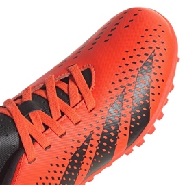 Botas de fútbol Adidas Predator Accuracy.4 GW7086 naranja naranjas y rojos 1