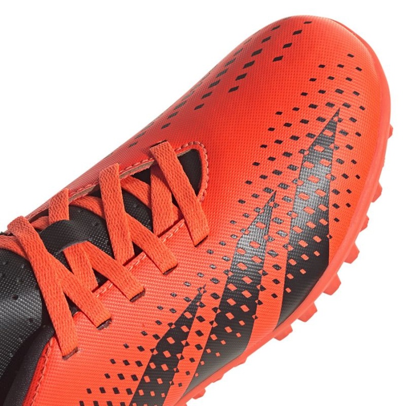 Botas de fútbol Adidas Predator Accuracy.4 GW7086 naranja naranjas y rojos 1